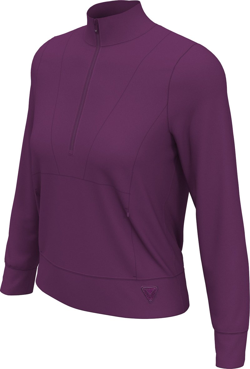Callaway 1/2 Zip Soft Touch dam sweatshirt, gloxinia