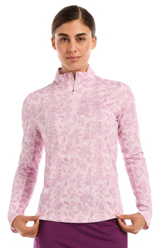 Callaway Abstract Floral dam sweatshirt, cherry blossom