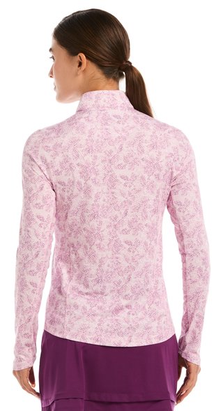 Callaway Abstract Floral dam sweatshirt, cherry blossom