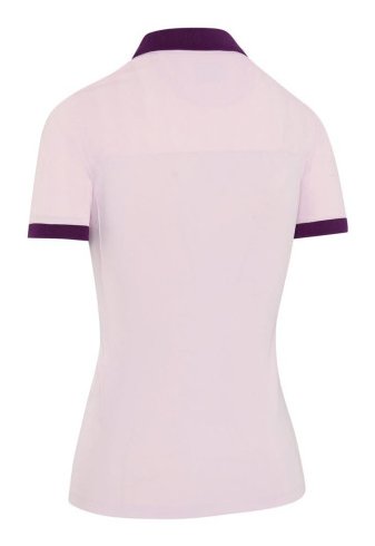 Callaway Colourblock Rib dam polo, cherry blossom