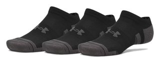 Under Armour Performance Tech No Show herr strumpor, 3pack, svart