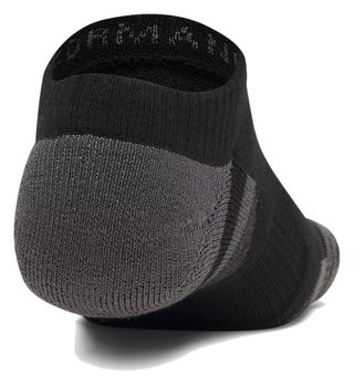 Under Armour Performance Tech No Show herr strumpor, 3pack, svart