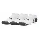 Under Armour Performance Tech No Show unisex strumpor, 3pack, vita