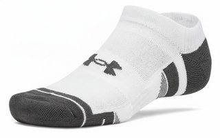 Under Armour Performance Tech No Show unisex strumpor, 3pack, vita