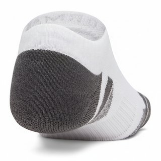 Under Armour Performance Tech No Show unisex strumpor, 3pack, vita