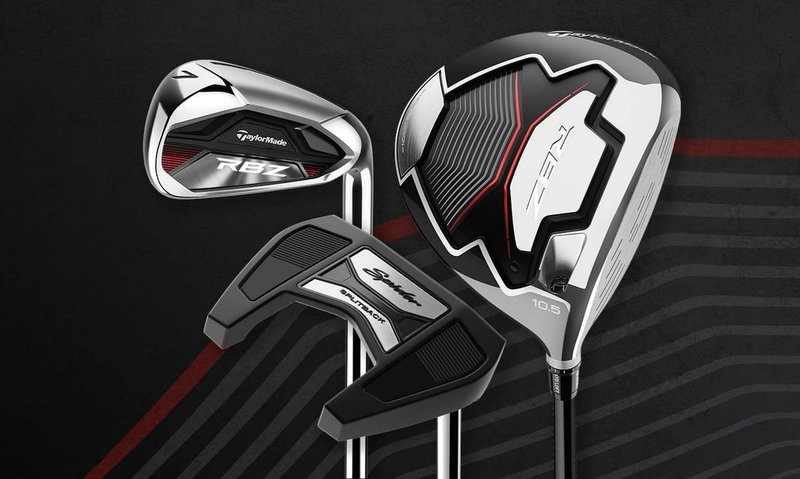 TaylorMade RBZ 2.0 11PC herr golfset, stål, Stiff