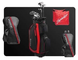 TaylorMade RBZ 2.0 11PC herr golfset, stål, Stiff