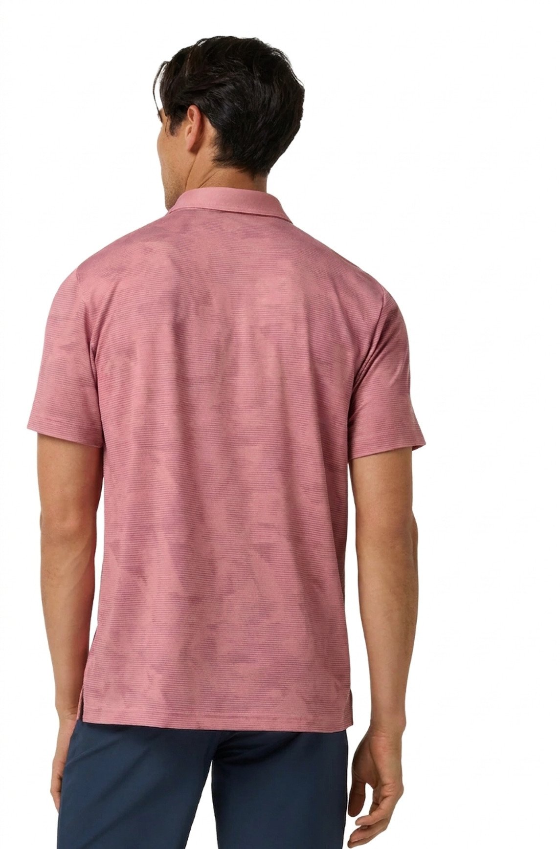 Travis Mathew Featherweight Backnine herr polo, mauveglow