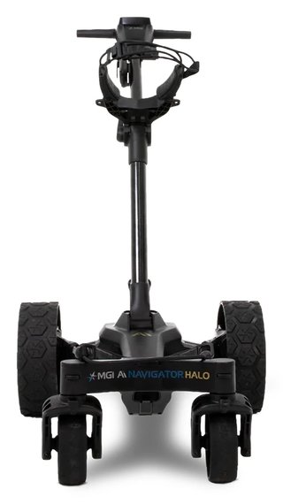 MGI Ai Halo elektrisk golftrolley 2026, svart (Lithium 24v 299Wh)