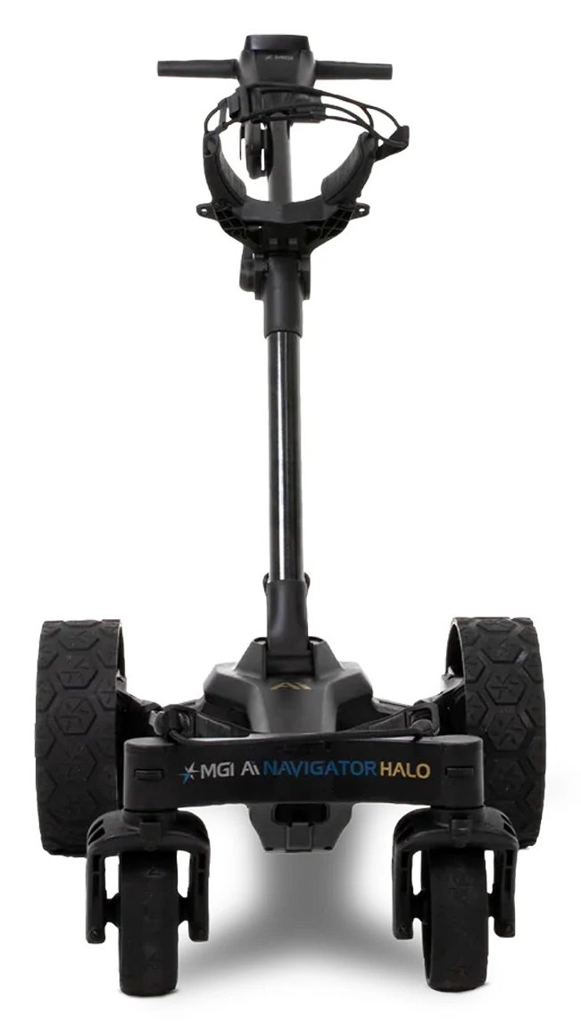 MGI Ai Halo elektrisk golftrolley 2026, svart (Lithium 24v 299Wh)