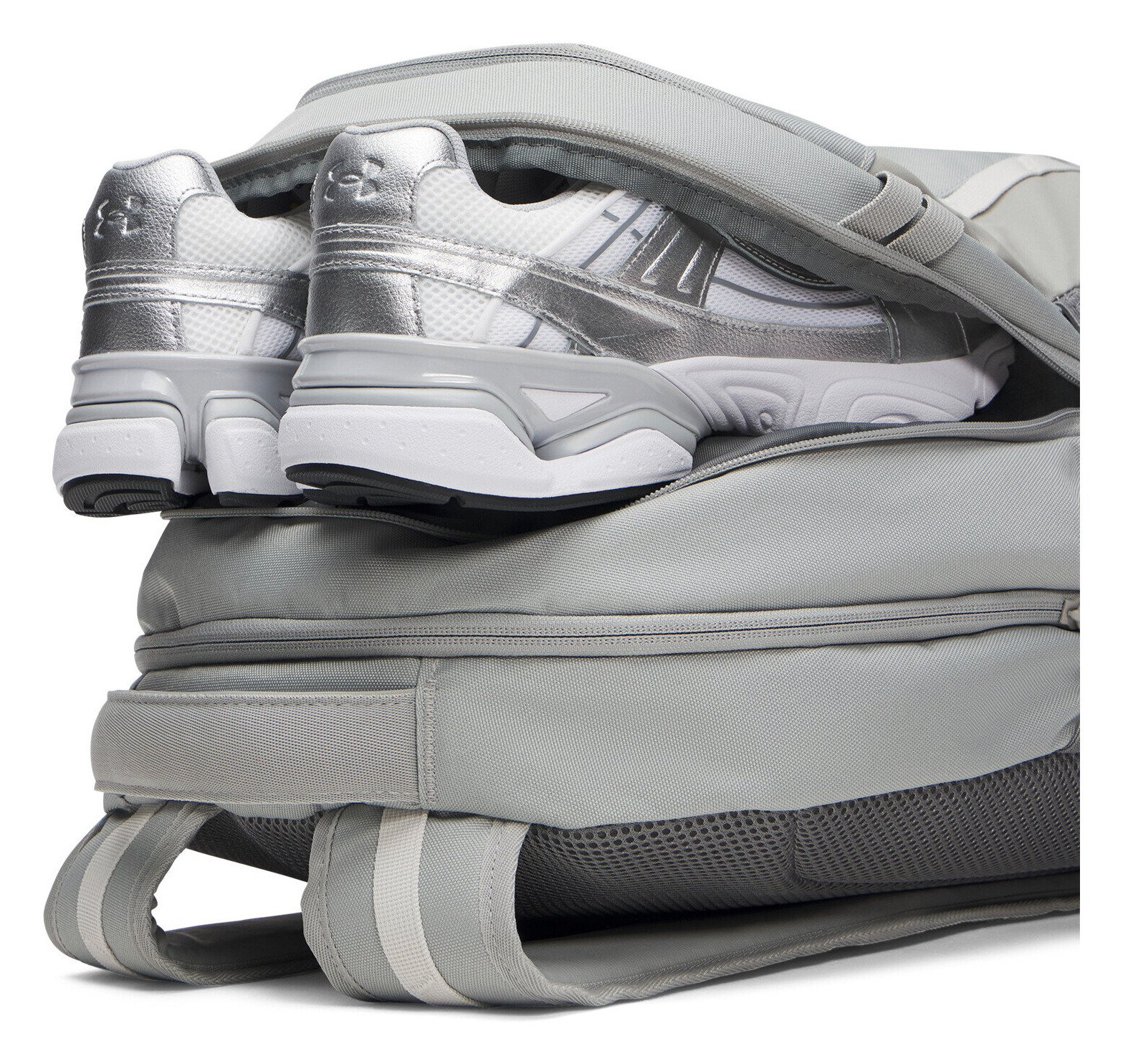 Under Armour Hustle 6.0 Backpack unisex ryggsäck, titanium