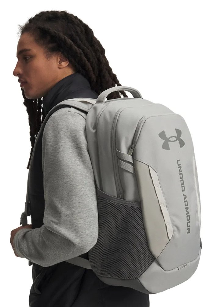 Under Armour Hustle 6.0 Backpack unisex ryggsäck, titanium