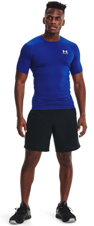 Under Armour HeatGear herr kompressionströja, royal