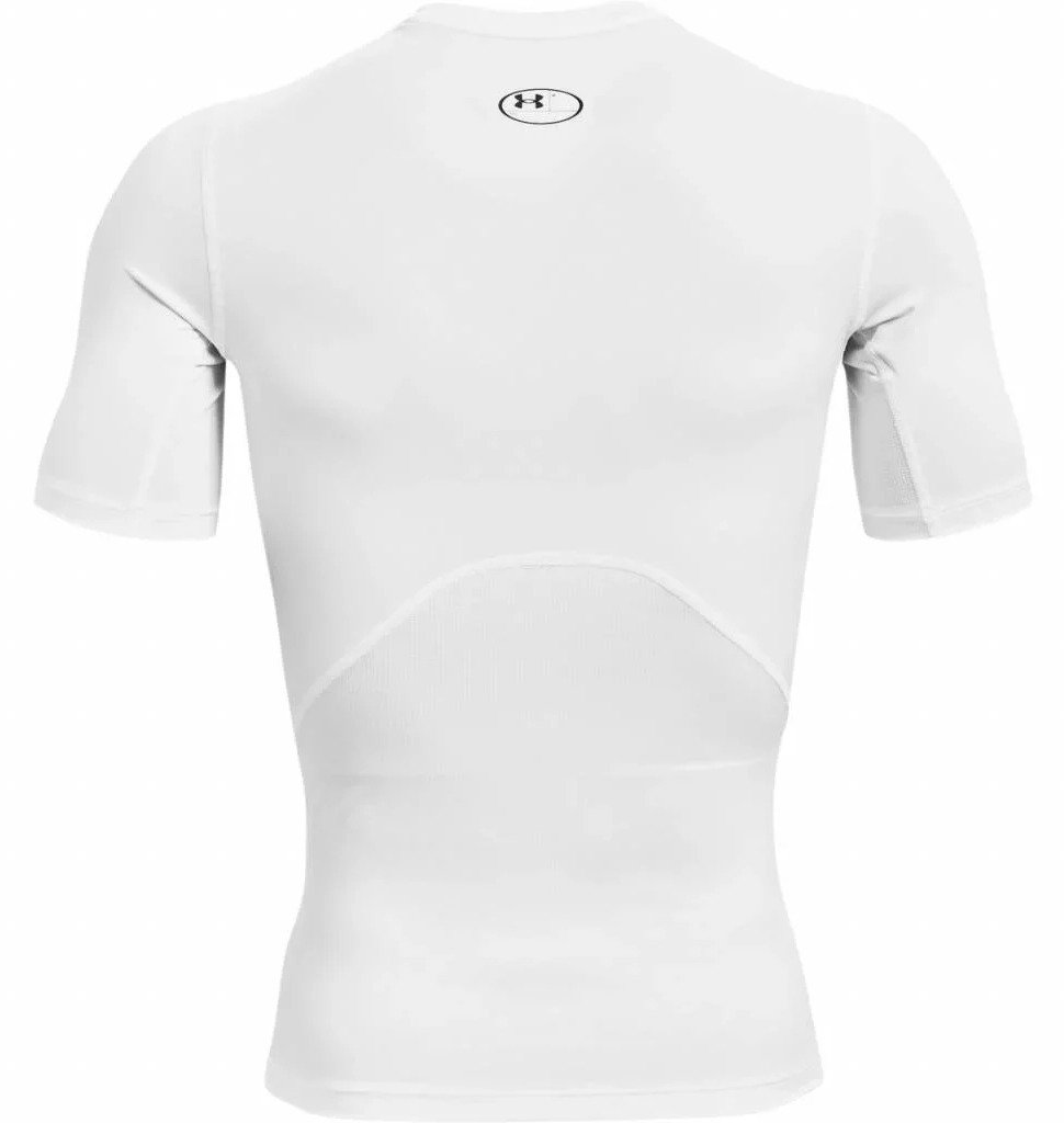 Under Armour HeatGear herr kompressionströja, vit