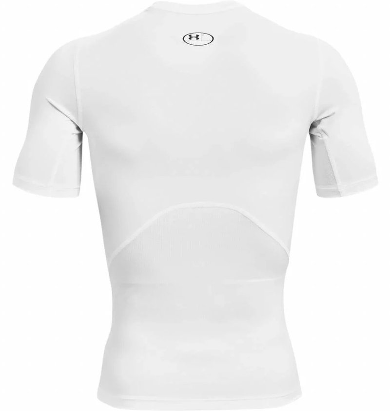 Under Armour HeatGear herr kompressionströja, vit