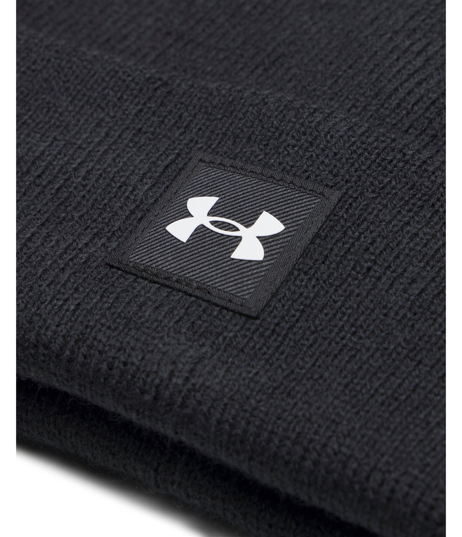 Under Armour Youth Halftime junior beanie vintermössa, svart/vit