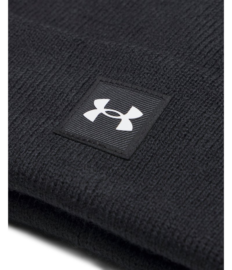 Under Armour Youth Halftime junior beanie vintermössa, svart/vit