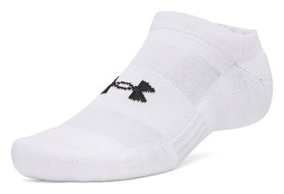 Under Armour Performance Cotton unisex strumpor (3pack), vit/ultimate black
