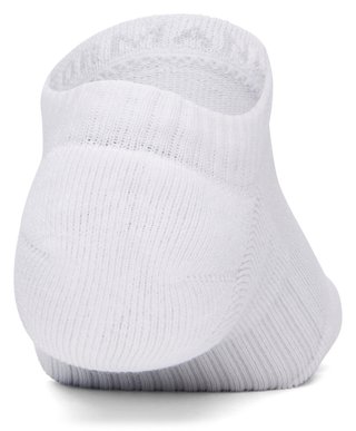 Under Armour Performance Cotton unisex strumpor (3pack), vit/ultimate black