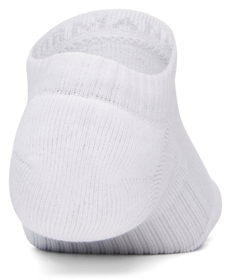 Under Armour Performance Cotton unisex strumpor (3pack), vit/ultimate black
