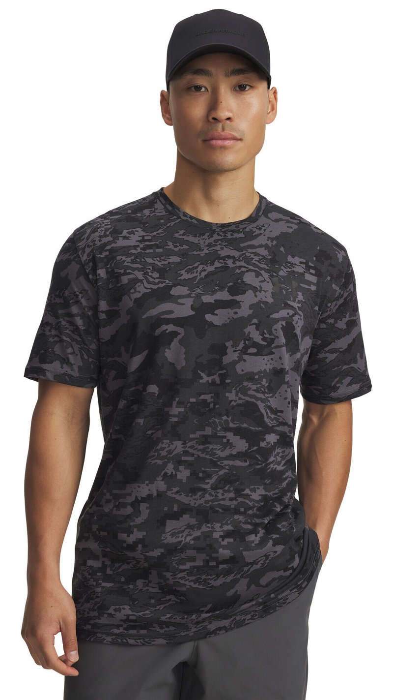 Under Armour ABC Camo SS herr t-shirt, castlerock