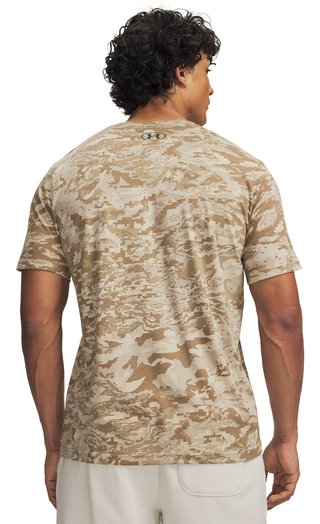 Under Armour ABC Camo SS herr t-shirt, city khaki/svart