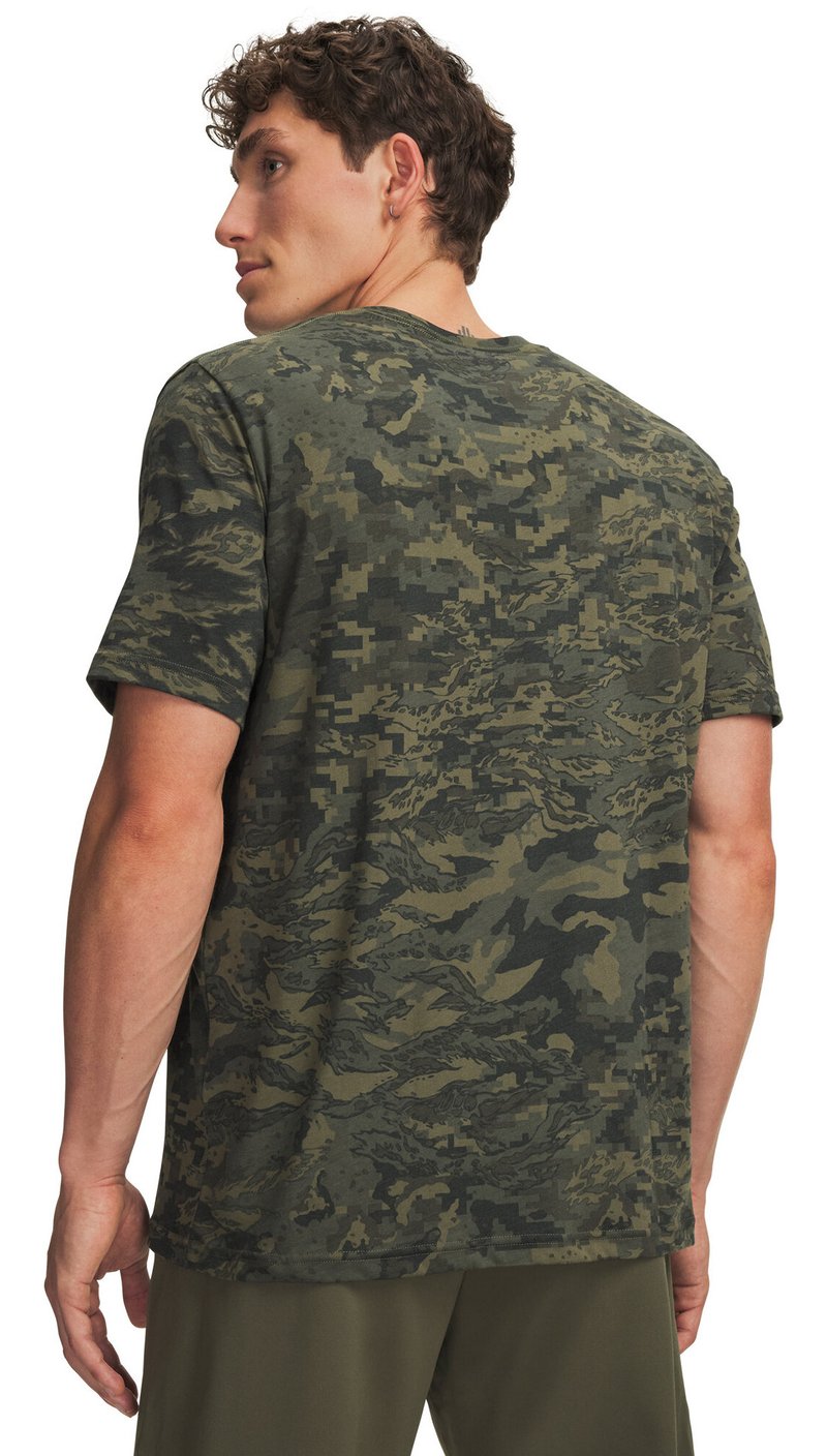 Under Armour ABC Camo SS herr t-shirt, marine OD green/svart