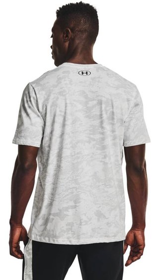 Under Armour ABC Camo SS herr t-shirt, vit/svart