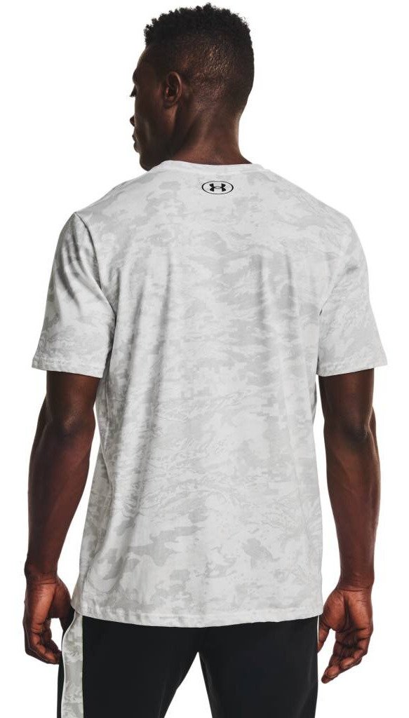 Under Armour ABC Camo SS herr t-shirt, vit/svart