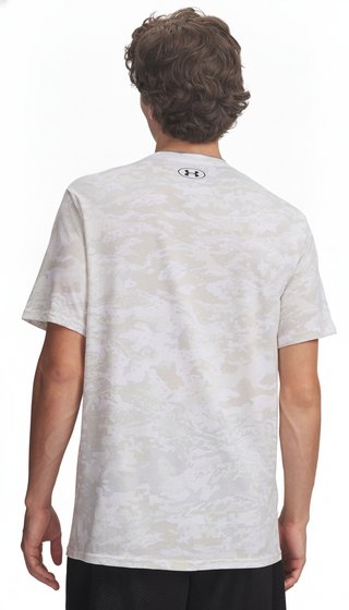 Under Armour ABC Camo SS herr t-shirt, vit/svart