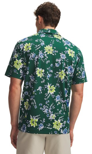 Under Armour Matchplay Printed herr polo, campus ivy