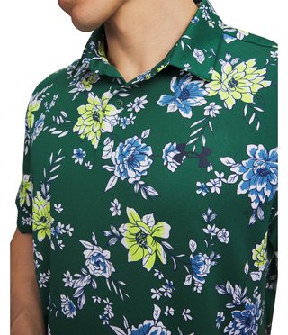 Under Armour Matchplay Printed herr polo, campus ivy