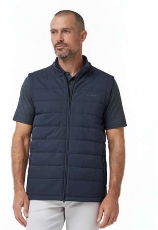 Travis Mathew Point Of Sail herr väst, mood indigo