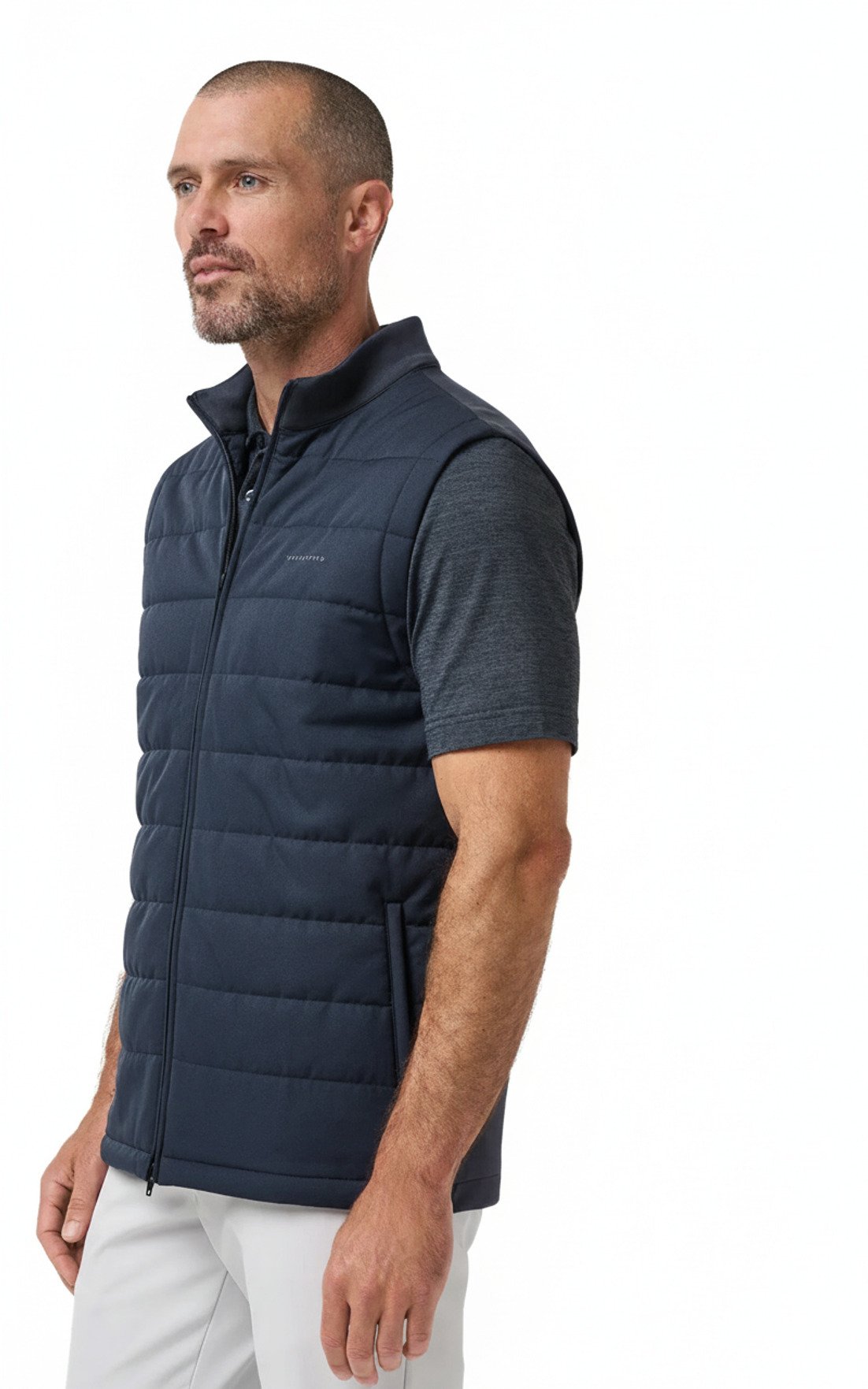 Travis Mathew Point Of Sail herr väst, mood indigo