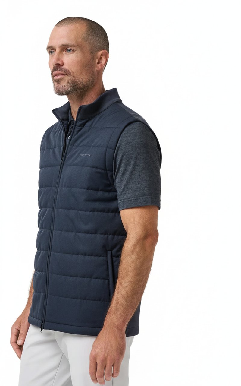 Travis Mathew Point Of Sail herr väst, mood indigo
