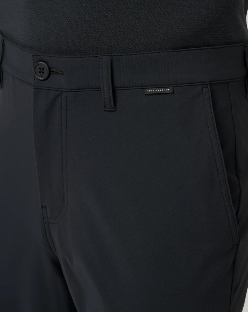 Travis Mathew Hero Hour Golf herr byxor, svart