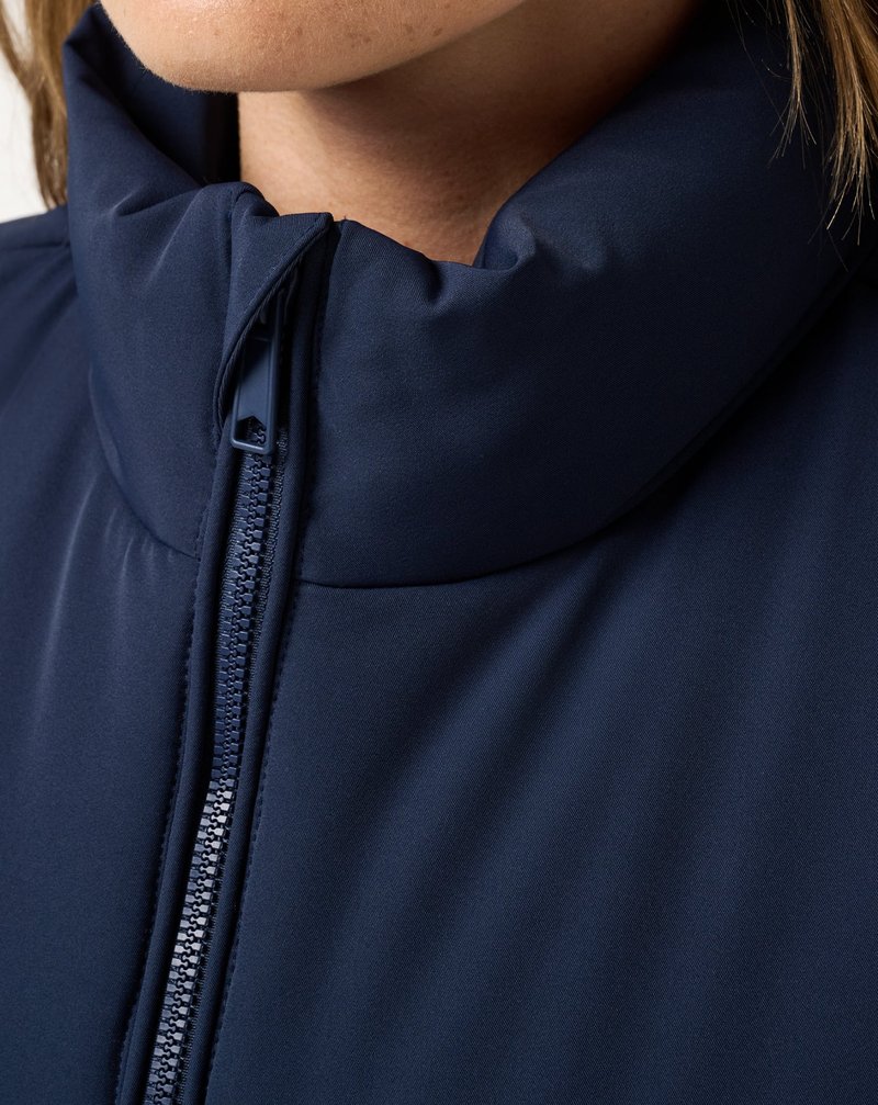 Travis Mathew Moontide Bonded 2.0 dam väst, navy blazer