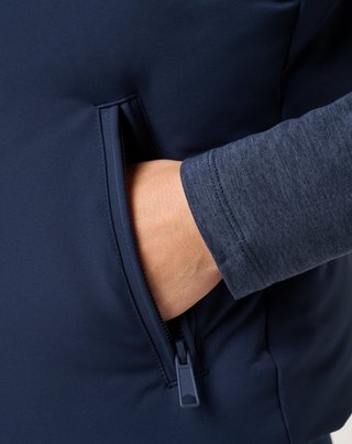 Travis Mathew Moontide Bonded 2.0 dam väst, navy blazer