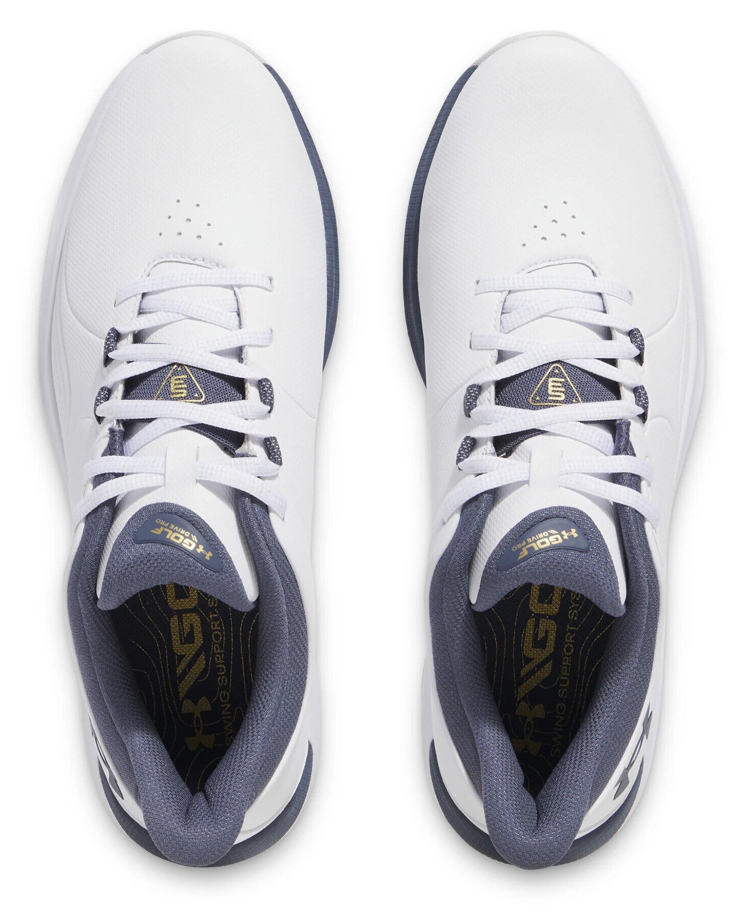 Under Armour Drive Pro SL Wide herr golfskor, vita