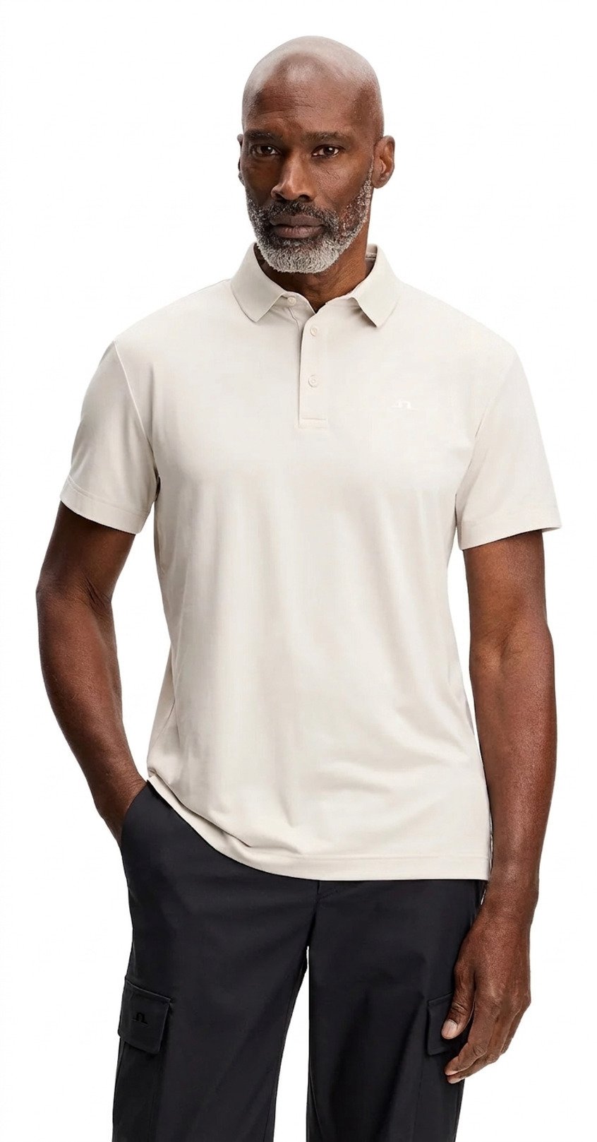 J.Lindeberg Bridge herr polo, moonbeam