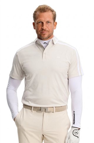 J.Lindeberg Bozak herr polo, moonbeam