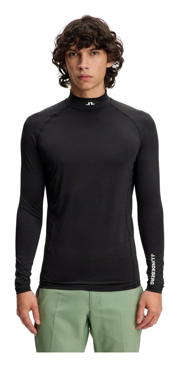 J.Lindeberg Ello Compression herr top, svart