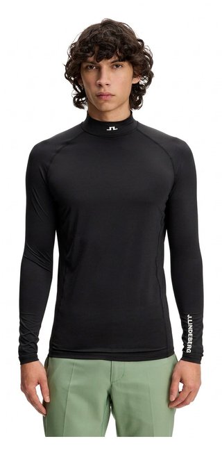 J.Lindeberg Ello Compression herr top, svart