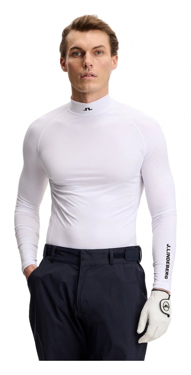 J.Lindeberg Ello Compression herr top, vit