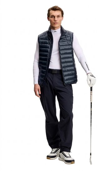 J.Lindeberg Ello Compression herr top, vit
