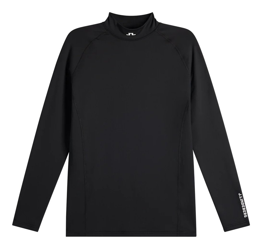 J.Lindeberg Ello Brushed herr top, svart