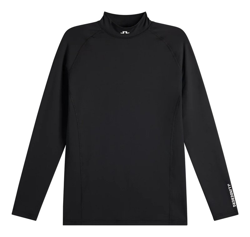 J.Lindeberg Ello Brushed herr top, svart