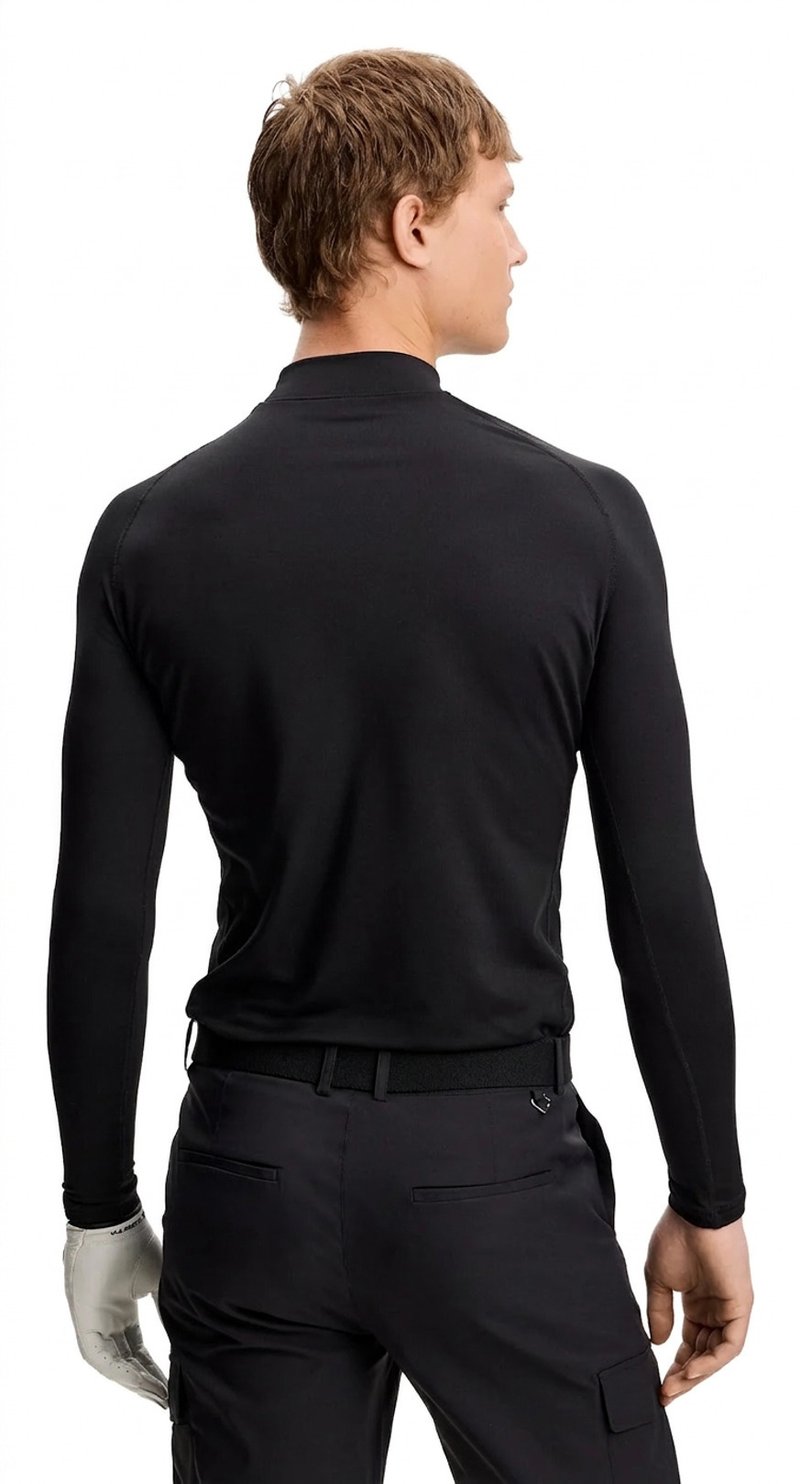 J.Lindeberg Ello Brushed herr top, svart