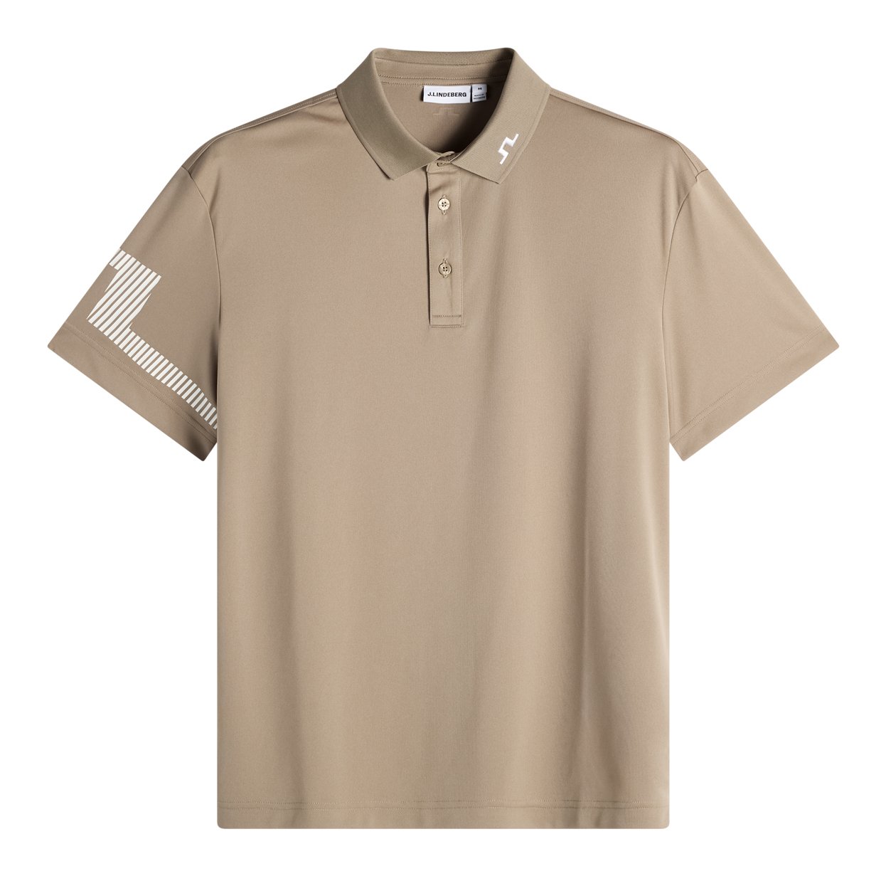 J.Lindeberg Heath herr polo, brindle