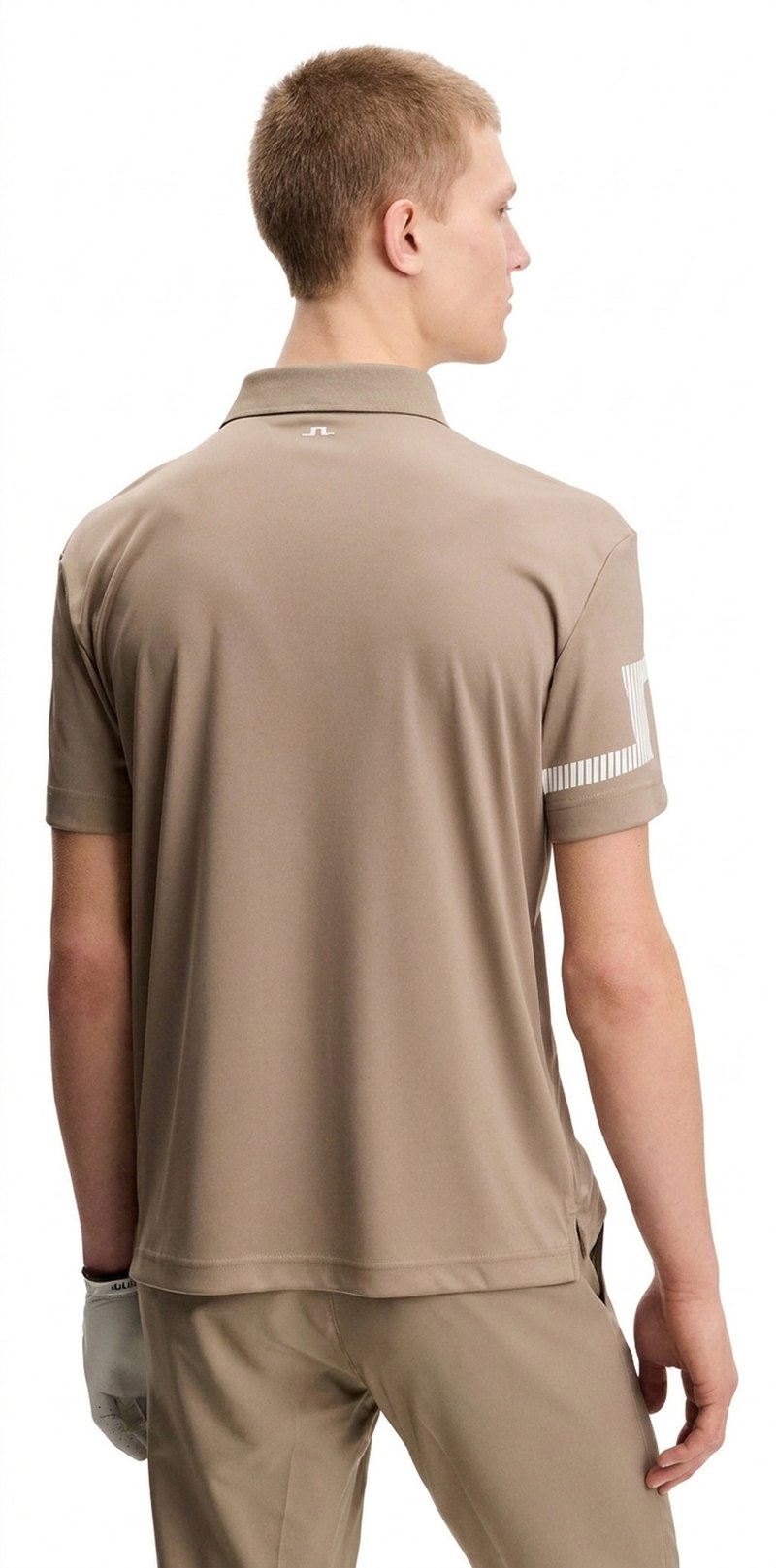 J.Lindeberg Heath herr polo, brindle